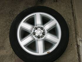 Land Rover Jk52-1007-aa Silver Range Oem Wheel 19 Inch Rim With Tire Sport 255 55 Cup