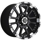 Lt285-70r18 M12 Mamba Toyo Black Rims Open Country Mt Tires