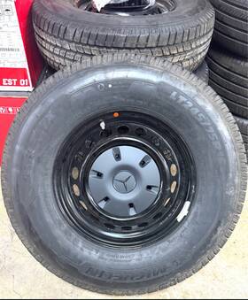 Mercedes 00140148029040 4 New 2500 Sprinter Van Factory Oem 16 Inch Steel Wheels Rims Tires 2354