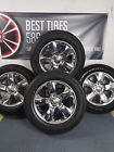 New Dodge Ram Chrome Oem Wheels Goodyear Wrangler Tires Set