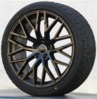 Oeau15453209511235gb-tires23 Aftermarket Products Set Black Wheels Tires Pkg Audi
