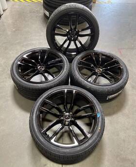 Oes Rm63229043 32/rm63220543 43 22 Inch Gloss Black Wheels With Tires Fits Mercedes S Class Models