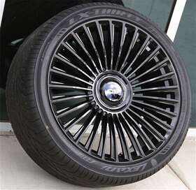 Os Wheels Ff0220105127gb-t5 Set 4 22x10 5x127 Flow Forged Wheels/tires Pkg Grand Cherokee Wrangler Durago