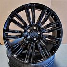 P90342195510845gb1-tires1 Aftermarket Products Set Black Wheels Tires Pkg Range Rover Velar