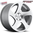 R130 Tmb Rotiform Silver Machined Custom Wheels Rims Set Free Ship