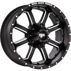 Rd01221406206-76bm 205560 Red Dirt Road Nitto Black Machined Wheels Tires