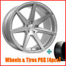 Rohanarh010-2 Rohana New Staggered Machined Silver Wheels And Tires
