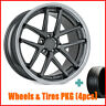 Rohanarh030-3 Rohana Gloss Graphite Wheels And Tires