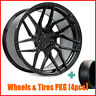 Rohanarh033-1 Rohana Gloss Black Wheels And Tires
