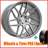 Rohanarh034-4 Rohana Staggered Brush Titanium Wheels And Tires