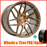 Rohanarh035-1 Rohana Brushed Bronze Wheels And Tires