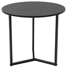 Roomnhome 804371517363 Room And Home Nordic Table Round Black 14.6 X 17.7 Inches 37 4