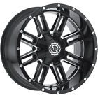 Sc18 Scorpion Black Milled Rims Wildpeak Mt Tires