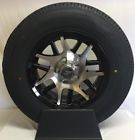T15-56545bm 205r 8 Pr Wheels Express Inc Lug Aluminum Trailer Wheel With Tire