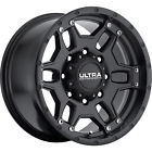 215-85-16 Ultra Black Mongoose Wheels Tires