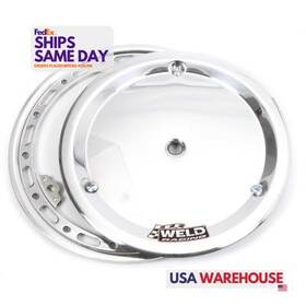 Weld Racing P650-50313 P650-5313 One Beadlock Ring 13in With Ultra Wheel Cover Polished Aluminum
