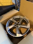 Audi Q5 Stock Rims Part Number 80A 601 025 (used). Fixed Price $850.00.