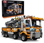 Mould King Concrete Pump Truck Building Set For Kids Ages 8+, Terrain Tow.... Fixed Price $140.35.