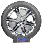 22" Gmc Sierra Yukon Factory Oem Chrome 6 Spoke Wheels Rims Tires. Fixed Price $2999.99.