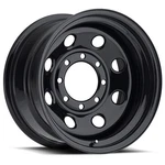16X8 Vision Hd 85H Soft Gloss Black Wheel 5X5 (-12MM) Caps Separate. Fixed Price $99.28.