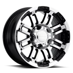 4 New 18X8.5 Vision 375 Warrior Black Machined Face 5X150 ET25 Wheels Rims. Fixed Price $779.37.