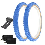 Pro+ Tires 20 X 2.125 Blue/gum P-1079A W/tubes & Rim Strips. Fixed Price $36.98.