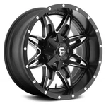 Fuel D567 Lethal Deep Lip Wheel 15X10 (-43, 5X120.65, 72.56) Black Single Rim. Fixed Price $345.00.