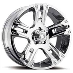 Ultra 234/235 Maverick Chrome Rwd Wheels Size: 16" X 8". Fixed Price $289.99.