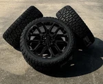 Gloss 22" Wheels Blackhawk R/t Tires For 2019-2026 Dodge Ram 1500 Set 4. Fixed Price $2189.00.