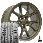 Oe Wheels DG21 20X10 Bronze Rims, 275/40R20 Uhp A/s Tires & Tpms Set 5X115. Fixed Price $1637.00.
