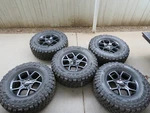 17" Jeep Wrangler Gladiator Rubicon Factory Oem Wheels Rims Tires 33" New Set 5. Fixed Price $2195.00.