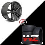 20" Gunmetal Wheels W/tires Fits Chevy Camaro. Fixed Price $1747.90.