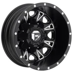 Fuel Throttle D513 Rear 17X6.5 8X165.1 ET-140 Matte Black & Milled (qty Of 1). Fixed Price $330.00.