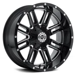 Scorpion SC18 Wheel 17X9 (12, 5X139.7, 78.3) Black Single Rim. Fixed Price $235.00.