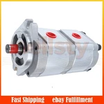 Hydraulic Tandem Double Gear Pump HGP-33A-F8/8R Excavator Loader Shaft 19.05MM. Fixed Price $269.99.