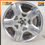 06-19 Bentley Continental Flying Spur 9.5 X 21" Wheel Rim 3W0601025CT 4 Oem. Fixed Price $1025.12.