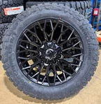 20X9 Fuel D865 Strike Black Wheels Rims 33" Rt Tires 6X5.5 Toyota Tacoma 4RUNNER. Fixed Price $2659.05.