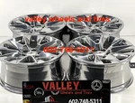 20" Oem Chevy 6LUGS 6X139MM Gmc Pvd Chrome Vapor Genuine Set. Fixed Price $1499.40.