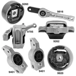 Engine & Trans Mounts W. Torque Strut Control Arms 7PCS For Audi Q3 18-17 2.0L. Fixed Price $169.00.