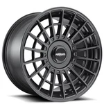 18X8.5" Rotiform Wheels R142 Las-r Matte Black Rims. Fixed Price $1808.00.