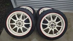 Jdm Rays Volk Racing CE28N Pcd 114.3 5H 245/40R17 9JJ Offset +63 S2000 No Tires. Fixed Price $4345.13.