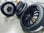 New 19" Black Wheels 19X8.5 Rims Tires Fits: Mercedes C250 C300 C350 C400. Fixed Price $2049.99.