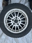 Set Of Four Winter Tire And Bmw Wheels 205/60R15 Sold Individually. Fixed Price $150.00.