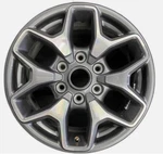 Oem 17 Ford Bronco Factory Machine And Grey Wheel Rim M2DC-1007-N1A 10387. Fixed Price $225.00.