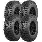 (qty 4) 35X12.50R18LT Mickey Thompson Baja Boss M/t 118Q Lrd Black Wall Tires. Fixed Price $1621.96.