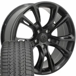 20" Wheel Set Fit Jeep Grand Cherokee SRT8 Style Black Rims Gy. Fixed Price $2228.00.
