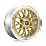 19X10 Rotiform R156 Lsr Matte Gold Machined Wheel 5X4.5 (25MM). Fixed Price $209.70.