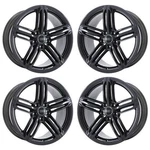20" Audi Q5 Pvd Black Chrome Wheels-c Rims Factory Oem 58885 Exchange 2009-2017. Fixed Price $995.00.