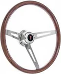1967-68 Pontiac Firebird/gto Retro Steering Wheel Kit, Light Wood, Polished Hub. Fixed Price $409.98.