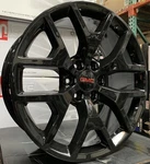 22 Gmc Yukon Sierra Gloss Black Honeycomb Wheels Chevy Tahoe Silverado Rims G04. Fixed Price $1299.00.